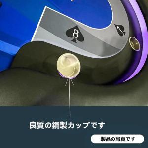 ポーカーテーブル トップ カップホルダー付き ...の詳細画像1