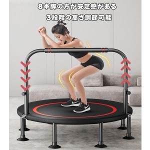 トランポリン 室内 八本足【全鋼構造 静音設計...の詳細画像1