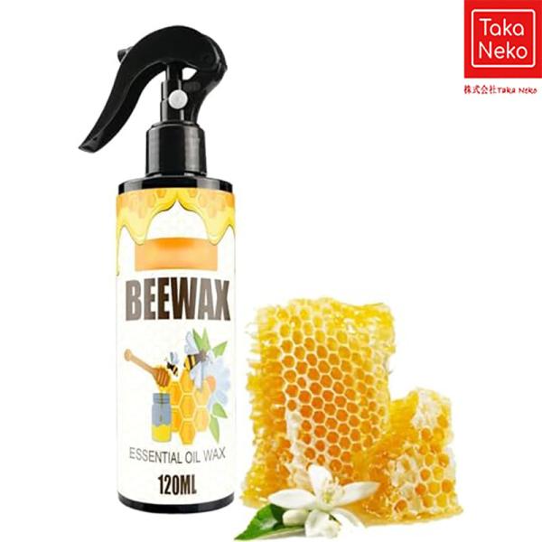 蜜蝋ワックス 木材 蜜蝋ワックス 床 家具 フローリング ワックス スプレー 床用 ワックス スプレ...