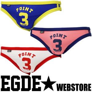 【SALE】EGDE← WATER POLO 3 スーパーローライズ フロントノーシーム ビキニ