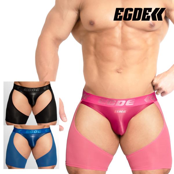 【3993】RAVE super low-rise chaps pants