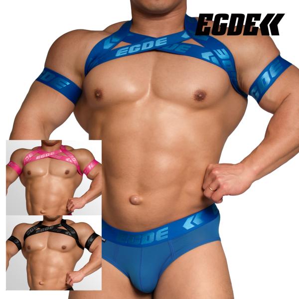 【3996】RAVE cross harness &amp; armband set