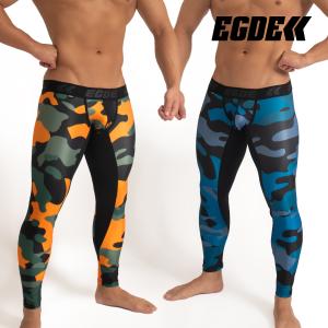 【3466】EGDE≪ DEEP CAMO スーパーローライズ レギンス