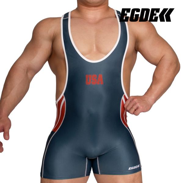 【4027】STARS AND STRIPES singlet