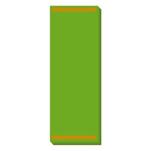 カラーシート小サイズ（グリーン）（５０枚１セット）｜xmat