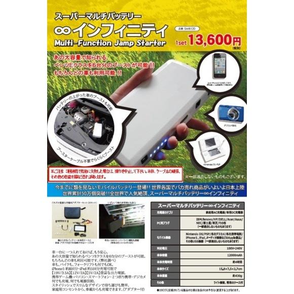 スーパーマルチバッテリー　∞インフィニティ