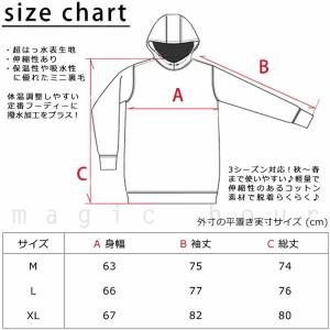 スノーボード 撥水 パーカー スノボー インナ...の詳細画像3