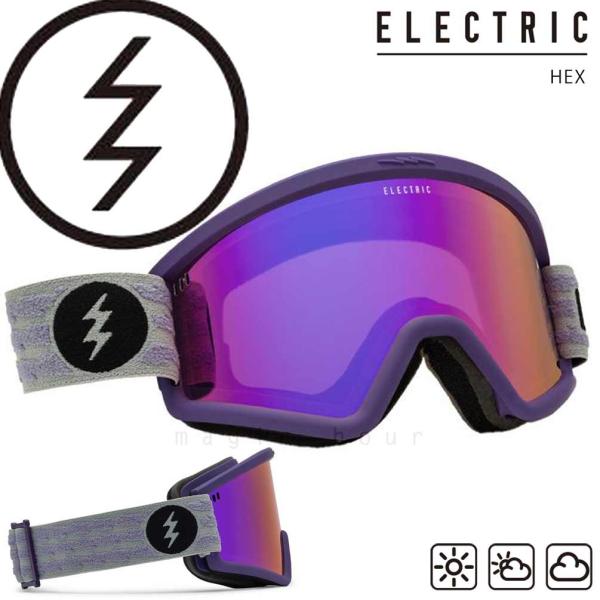 スノーボード スノボー ブランド ゴーグル 型落ち エレクトリック ELECTRIC HEX メンズ...