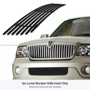 07～リンカーンナビゲーター フロントグリル 中古 美品 リンカーン ナビゲーター 2005-2006 グリル : X-RATED