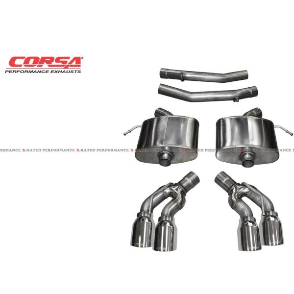 キャデラック CTS 2016-2019 エキゾーストシステム マフラー