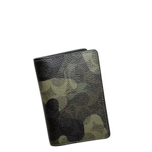 COACH（コーチ） 国内発送 財布 メンズ 折り財布 カモ プリント