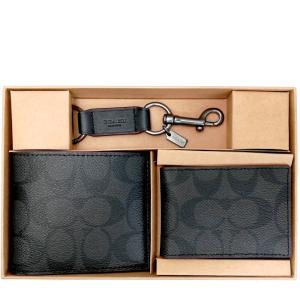 COACH 【並行輸入品】 訳あり コーチ 長財布 メンズ レザー 財布