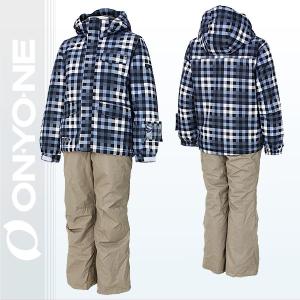 RESEEDA(レセーダ) ボーイズスキーウェア 子供用 防寒着 グレー/ベージュ (res75002-006p186)