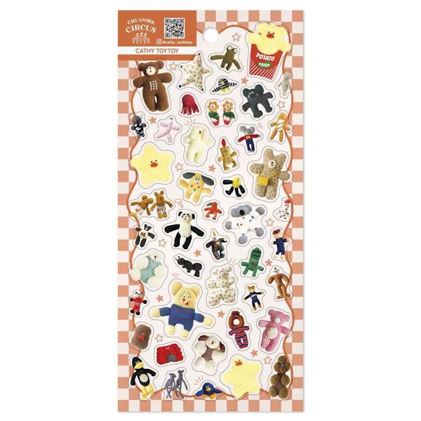 CREATORS CIRCUS 透明シール CATHY TOYTOY