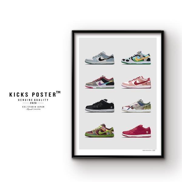 KICKS ダンク チャンキー ガールズドントクライ キックスポスター ストレンジラブ スニーカーポ...