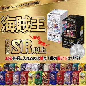 【1円オリパ 海賊王】 ワンピースカード オリパ 早い者勝ち 最低保証SR 新時代の主役 新たなる皇帝