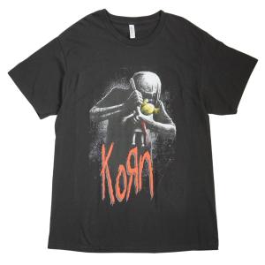 メンズ Tシャツ【クリックポスト対応可】KORN TEEコーン プリントＴシャツBLACK(ブラック...