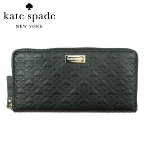 【クリックポスト対応可】ケイトスペード KATE SPADENEDA  PENN PLACE EMBOSSEDネダ ペンプレイス エンボス ウォレットBLACK (ブラック)レディース  長財布 黒