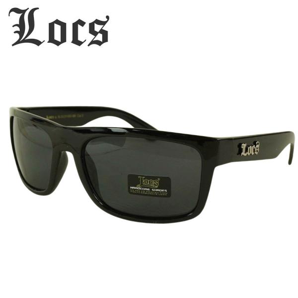 【定形外郵便対応可】メンズ サングラスLOCS ローク ロックス8LOC91063-BKBLACK(...