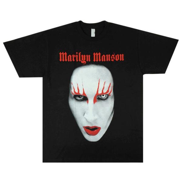 メンズ Tシャツ【クリックポスト対応可】MARILYN MANSON RED LIPS TEEマリリ...