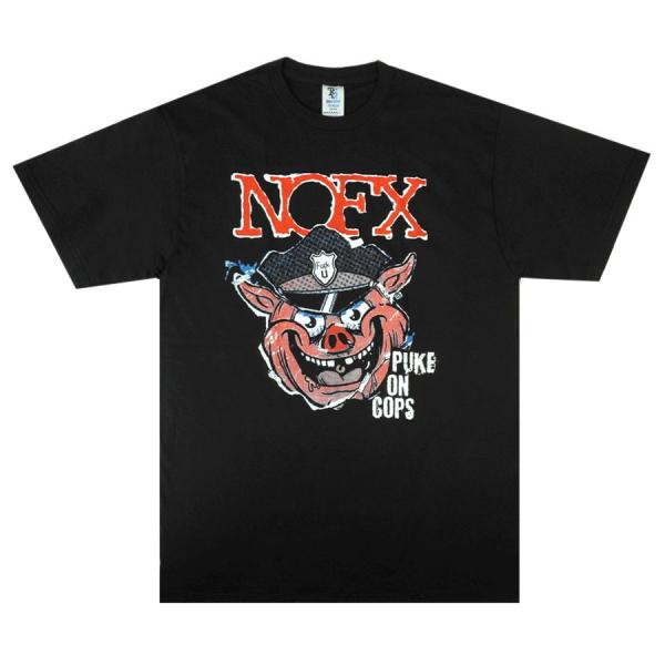 メンズ Tシャツ【クリックポスト対応可】NOFX PUKE ON GOPS TEEノーエフエックス ...