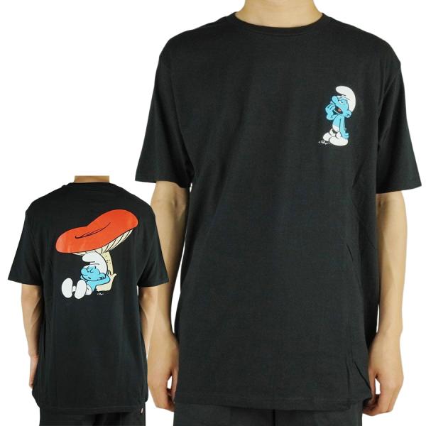 メンズ Tシャツ【クリックポスト対応可】THE SMURFS TEEスマーフＴシャツ キャラプリント...