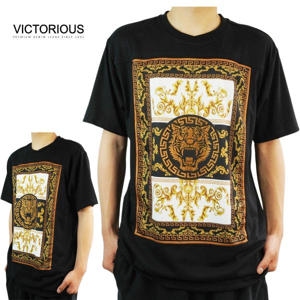 【クリックポスト発送】ビクトリアス VICTORIOUSメンズ TシャツTS7506 BAROQUE...