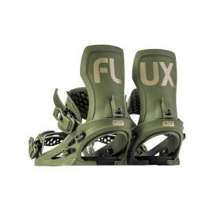 た*と様 FLUX F25FFMB ビンディング Mサイズ カーキ FLUX BINDINGS 25-26 スノーボード ビンディング XF フラックス
