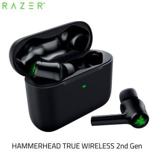 Razer レーザー Hammerhead True Wireless 2nd Gen 完全ワイヤレス IPX4 防水 アクティブノイズキャンセリング ゲーミングイヤホン