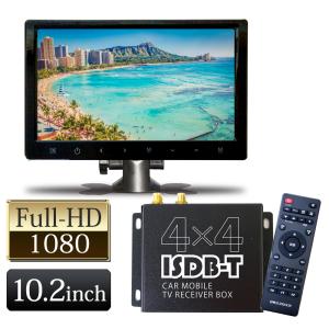 10.1インチ車載用テレビ 2x2フルセグ内蔵オンダッシュモニター「TF10X」 10.1インチ車載用テレビ 2x2フルセグ内蔵オンダッシュモニター