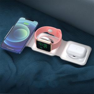 3in1 ワイヤレス充電器 折りたたみ 急速充...の詳細画像5