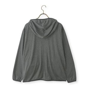 【洋服の青山】接触冷感 UVカット パーカー ...の詳細画像5