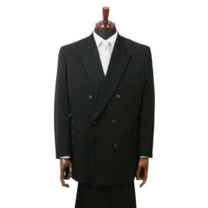 AOYAMA 秋冬用 ブラック系 ダブルスタンダードフォーマル C.D.K. SUPER