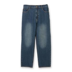 AOYAMA 【洋服の青山】メンズ ルーズ デニム ネイビー 紺 リサイクル糸