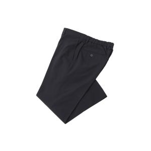 【洋服の青山】春夏用 ネイビー系 スタイリッシュパンツ【ノータック】【裾上げ済み】 URBAN SETTER　BLACK｜y-aoyama