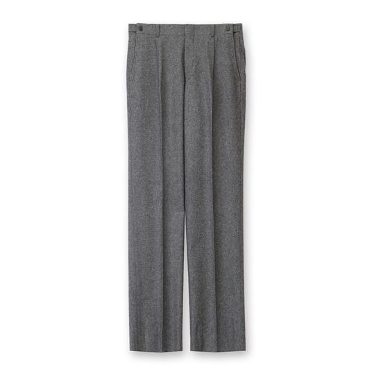 【洋服の青山】秋冬用 グレー系 スタンダードスラックス【ワンタック】【Plastics Smart】...