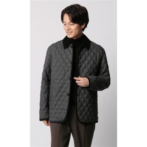 秋冬用 グレー系 オンラインストア先行販売 キルティングジャケット