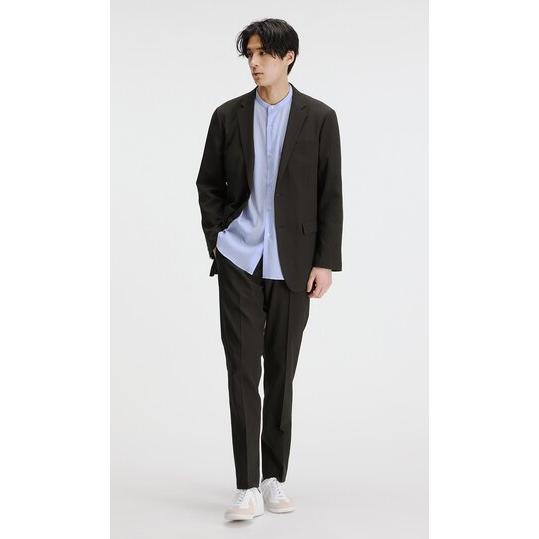 【洋服の青山】春夏 ブラウン系 スタイリッシュジャケット【TEXBRID】【セットアップ対応】 2ボ...