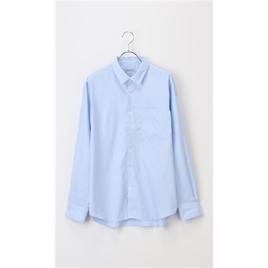 オールシーズン用 ブルー系 レギュラーカラーシャツ【EASY CARE】 ACTIBIZ