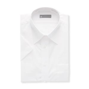 【洋服の青山】形態安定 ワイシャツ メンズ 半...の詳細画像1