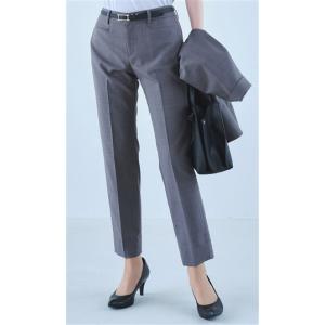 AOYAMA 【洋服の青山】セット着用可 レディース セミフレアパンツ