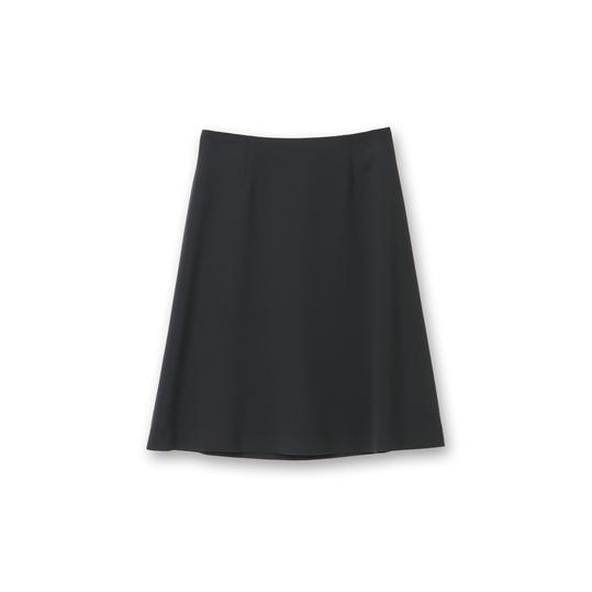 【洋服の青山】オールシーズン ネイビー系 フレアスカート【セットアップ着可】 ANCHOR WOMA...