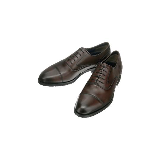 【洋服の青山】《最短当日発送》防水 ビジネスシューズ メンズ 3E 24-28cm ブラウン系 茶 ...