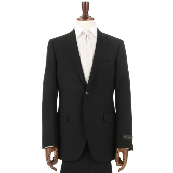 【洋服の青山】スリーシーズン ブラック系 シングルスタンダードフォーマル【K体】【キング】 【ジャケ...