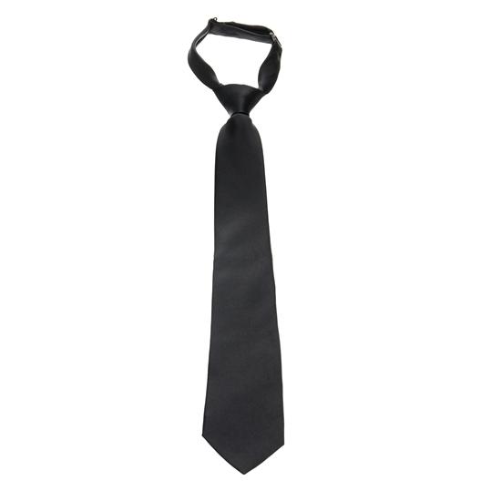 【洋服の青山】 ブラック系 フォーマルタイ【弔事用】【Smart Tie】【ワンタッチ】 MEMOR...