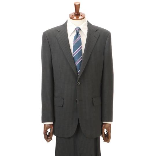 【洋服の青山】盛夏 グレー系 スタンダードスーツ【ツーパンツ】【清涼】【Plastics Smart...