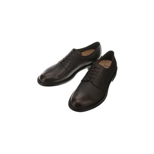 洋服の青山 《最短当日発送》ブラウン系 プレーントゥ CALZOLERIA TOSCANA  外羽根...