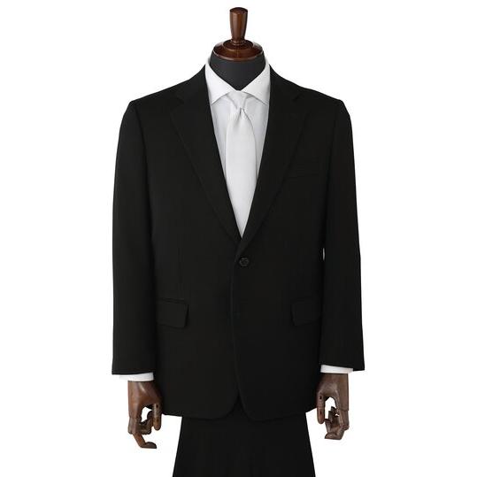 【洋服の青山】E/K体 大きいサイズ 御幸毛織 MIYUKI 濃染深色加工 礼服 喪服 メンズ 春秋...