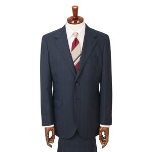 AOYAMA スーツ上下セット SAVILE ROW COMPANY AOYAMA 【洋服の青山】春夏 ネイビー系 プレミアムスタイリッシュ