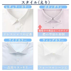 【洋服の青山】アイロン不要 綿100% ワイシ...の詳細画像2